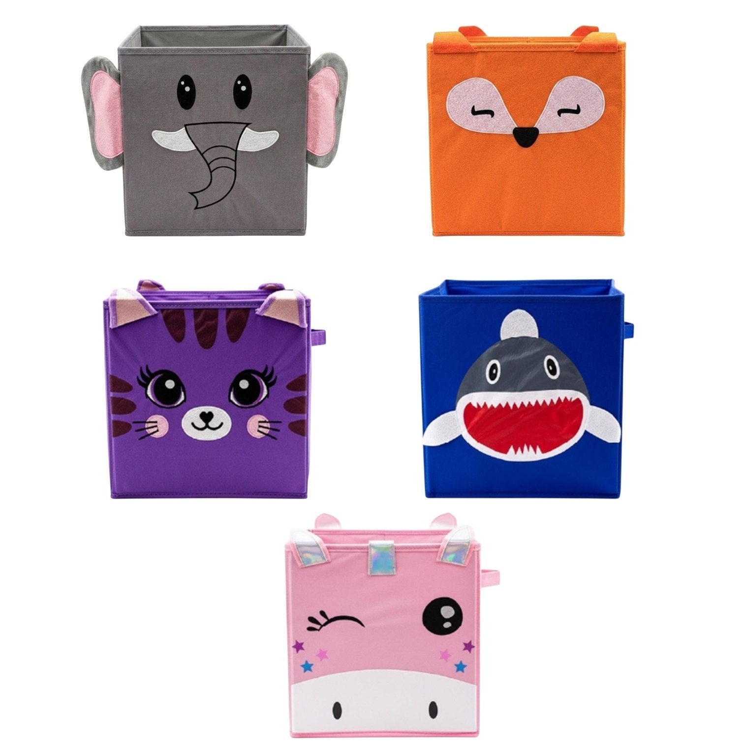 CUBO PLEGABLE ORGANIZADOR MULTIUSO AYUDAR A MANTENER DIFERENTES ESPACIOS ORDENADOS Y FUNCIONALES 30x30CM