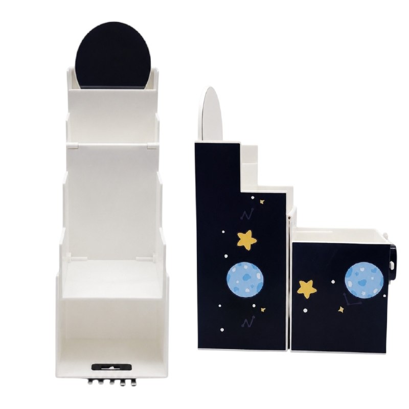 PORTALÁPICES ORGANIZADOR INFANTIL CON CERRADURA DE SEGURIDAD POR CONTRASEÑA 22 x 31 CM