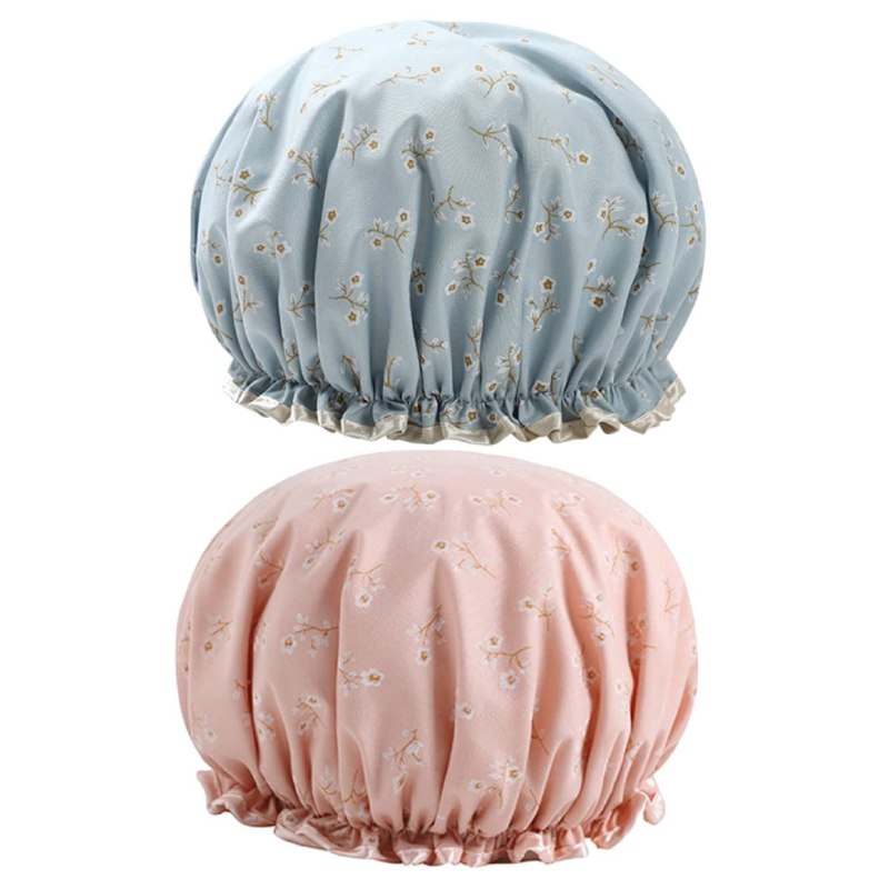 GORRO DE DUCHA IMPERMEABLES PROTECCIÓN PARA EL CABELLO AJUSTE CÓMODO Y ELEGANTE JUNMEI