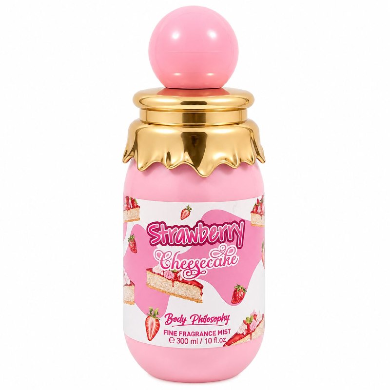 BODY PHILOSOPHY STRAWBERRY CHEESECAKE 300ML (AROMA SIMILAR GRANDEUR TUBBEES STRAWBERRY CHEESECAKE)