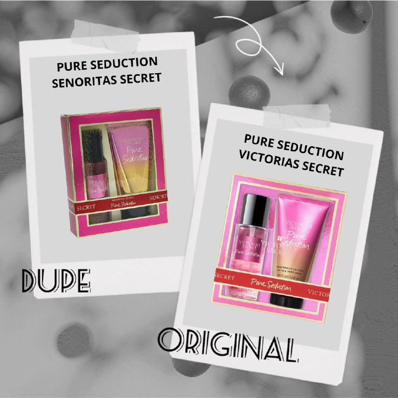 SET SENORITAS SECRET PURE SEDUCTION SPLASH 75ML, BODY LOTION 75ML (M) (AROMA SIMILAR VS PURE SEDUCTION)