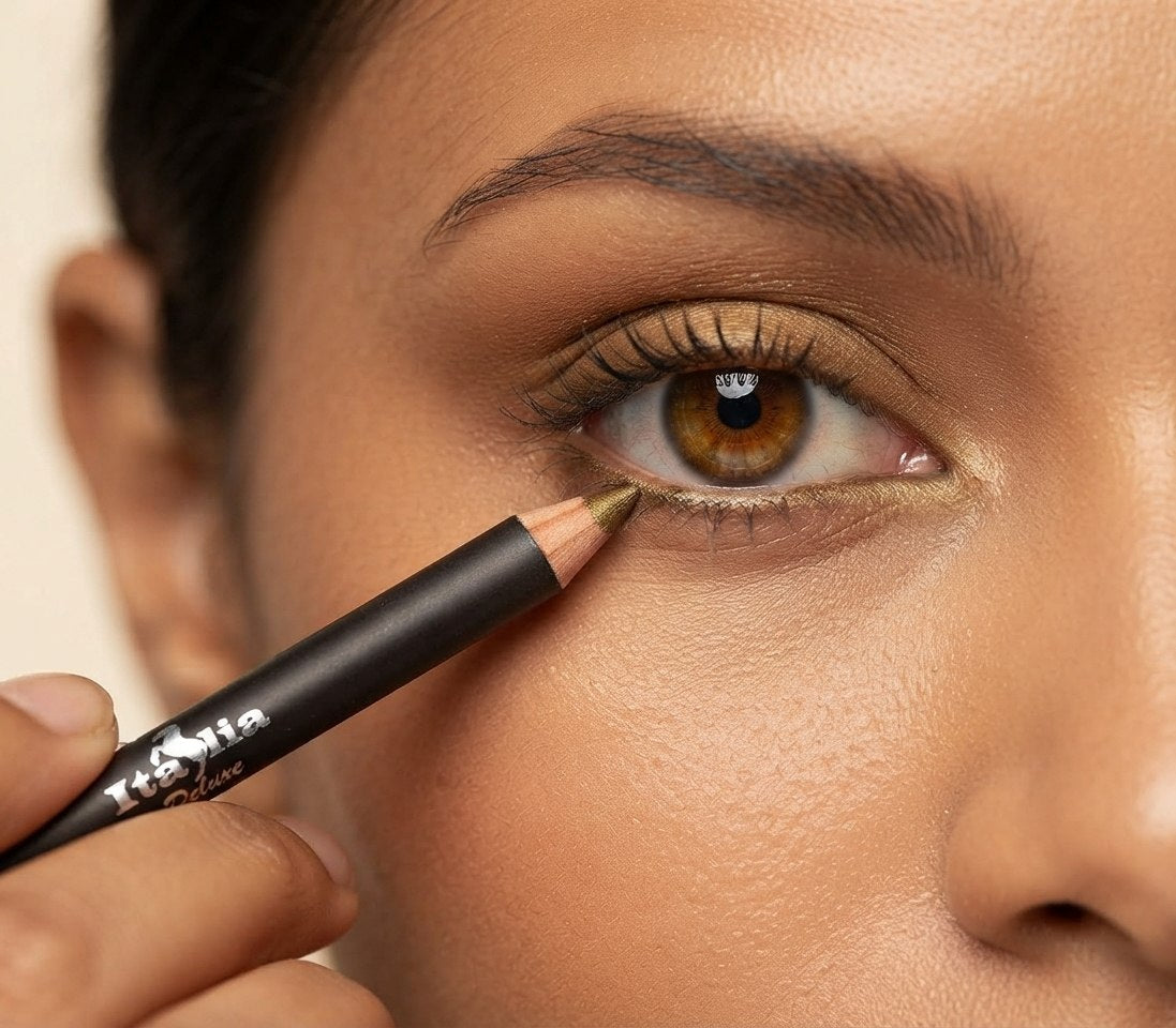 LÁPIZ DELINEADOR DE OJOS ITALIA DELUXE TONO 1011 GOLD 1.5G