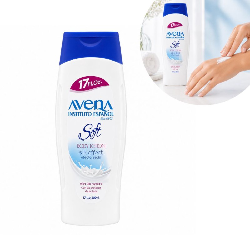 CREMA CORPORAL HIDRATANTE LIGERA EFECTO SEDA AVENA INSTITUTO ESPAÑOL 500ML