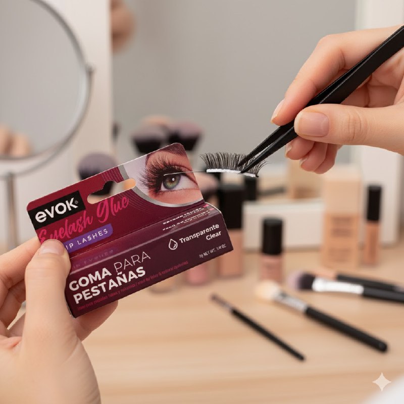PEGAMENTO PARA PESTAÑAS FALSAS Y ANTURALES DE SECADO RAPIDO EVOK 7G