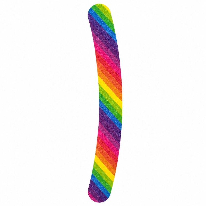 LIMA PARA UÑAS CURVA PARA MANICURA YH BEJA COSMETICS 18CM