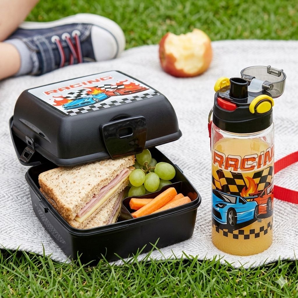 SET DE RECIPIENTE PANA PARA ALIMENTOS CON BOTELLA INFANTIL TITIZ