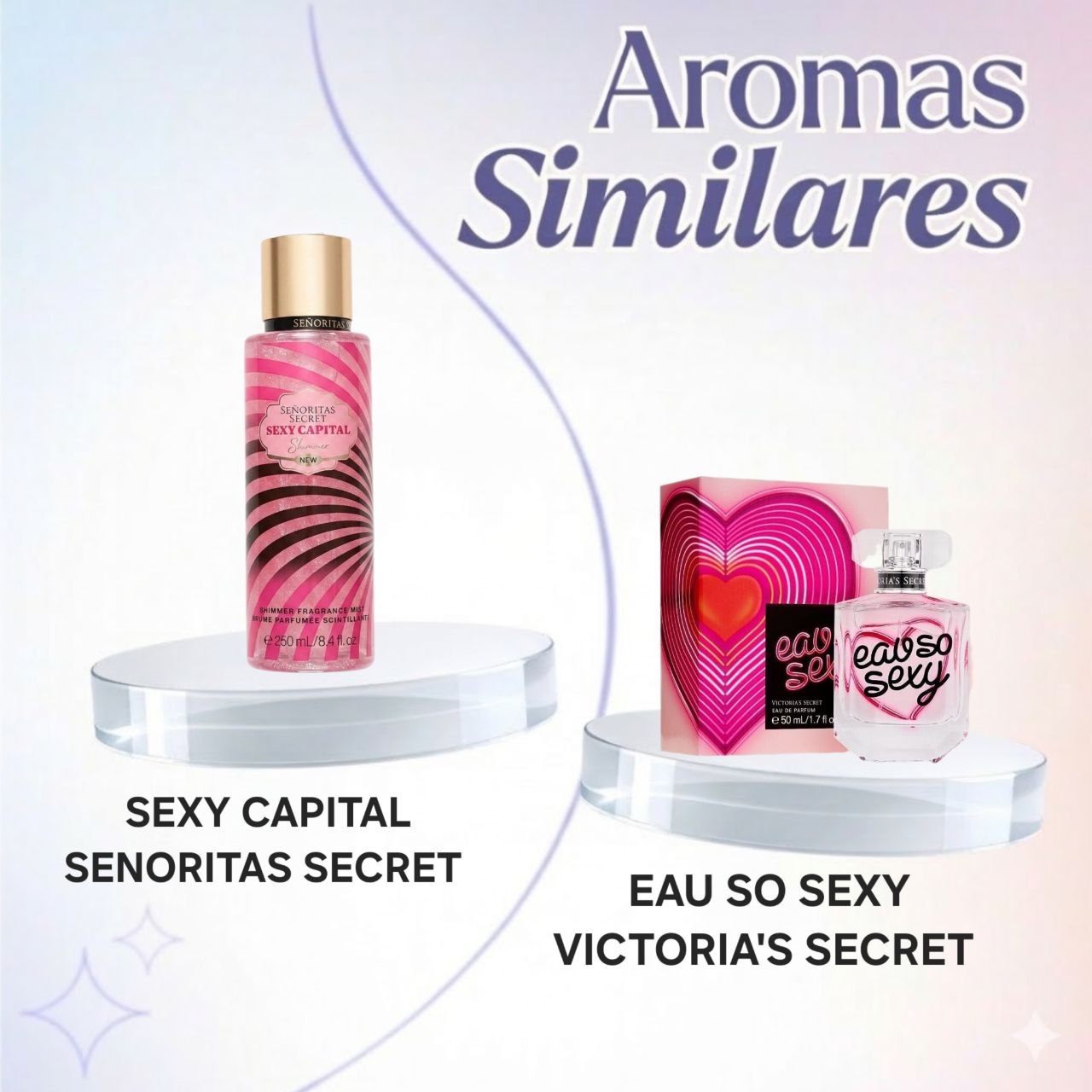 SPLASH SENORITAS SECRET SEXY CAPITAL SHIMMER  250ML (M) (AROMA SIMILAR VICTORIAS SECRET EAU SO SEXY)
