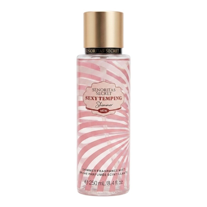 SPLASH SENORITAS SECRET SEXY TEMPING SHIMMER  250ML (M) (AROMA SIMILAR VICTORIAS SECRET EAU SO SEXY)