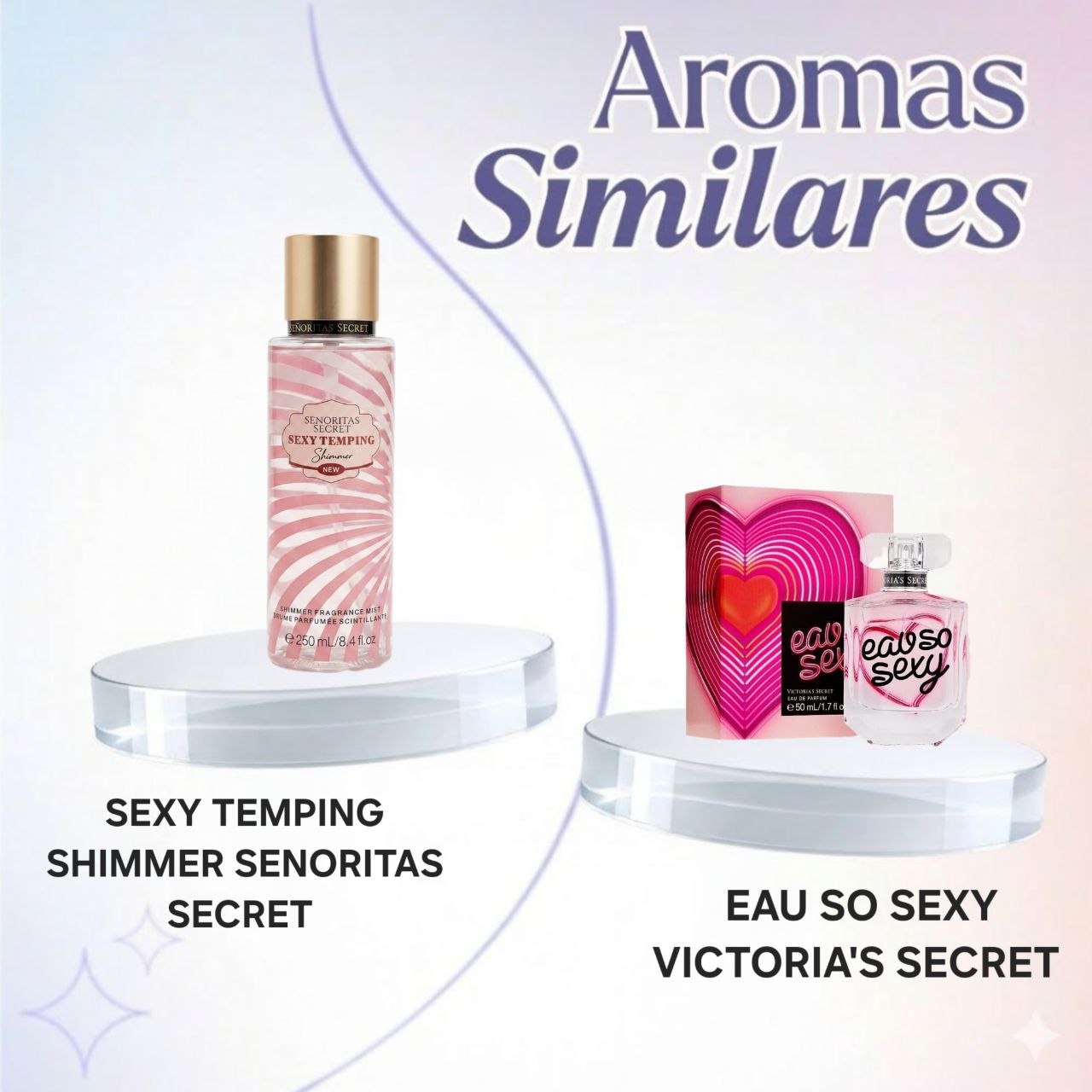 SPLASH SENORITAS SECRET SEXY TEMPING SHIMMER  250ML (M) (AROMA SIMILAR VICTORIAS SECRET EAU SO SEXY)