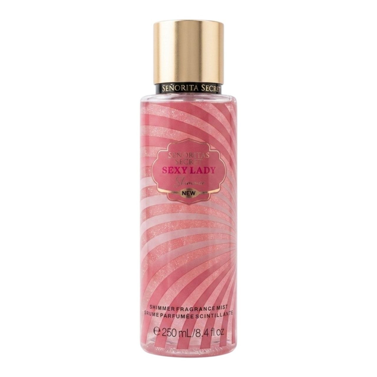 SPLASH SENORITAS SECRET SEXY LADY SHIMMER 250ML (M) (AROMA SIMILAR VICTORIAS SECRET EAU SO SEXY)