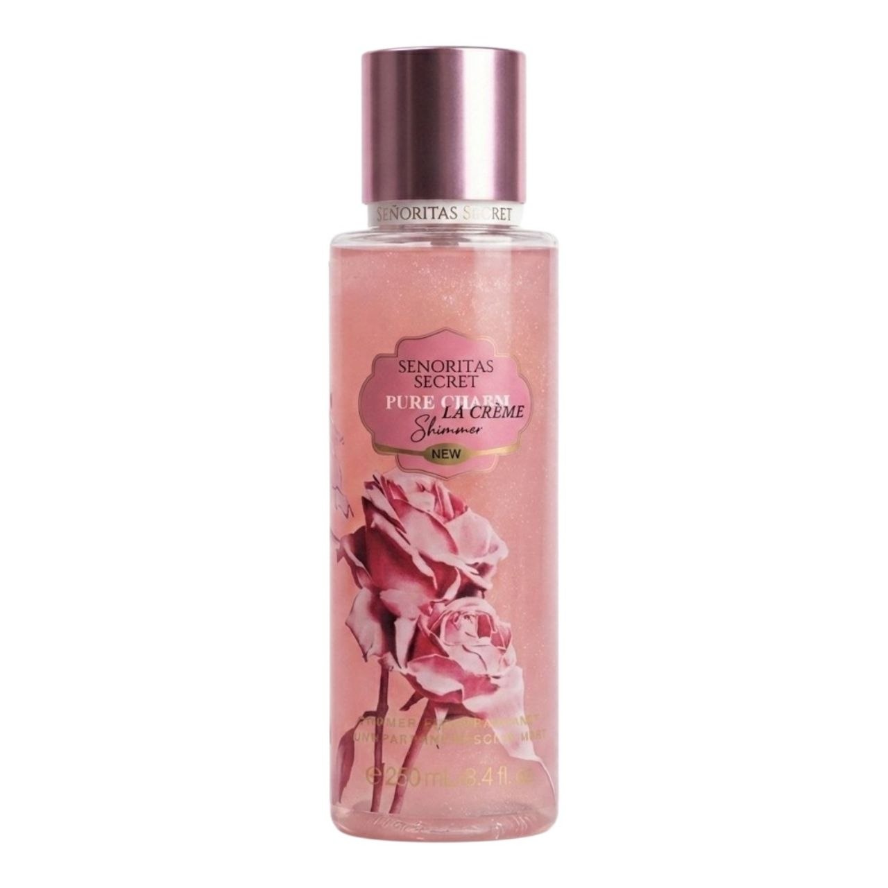SPLASH SENORITAS SECRET PURE CHARM LA CRÈME SHIMMER  250ML (M) (AROMA SIMILAR VICTORIAS SECRET PURE SEDUCTION LA CRÈME)