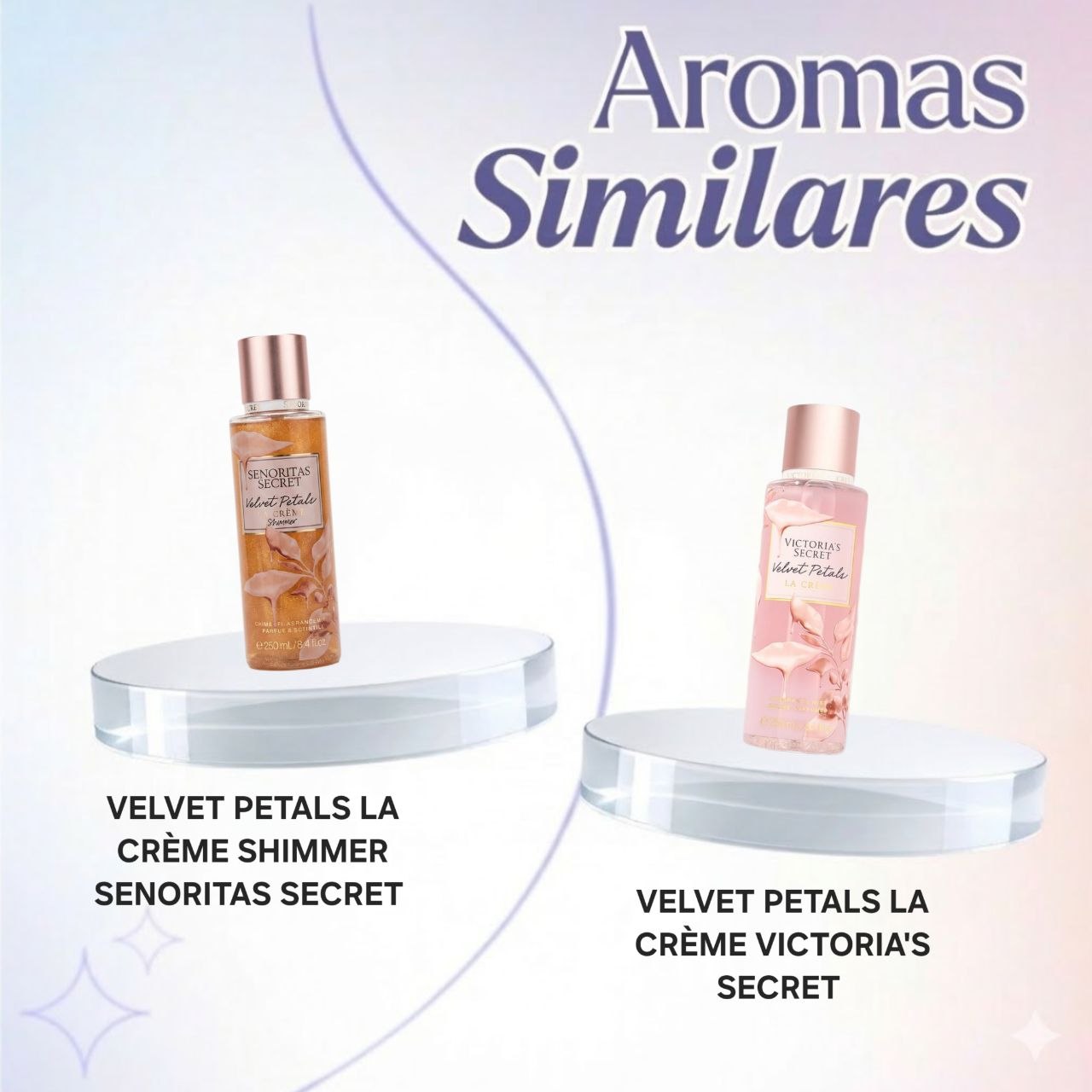 SPLASH SENORITAS SECRET VELVET PETALS LA CRÈME SHIMMER  250ML (M) (AROMA SIMILAR VICTORIAS SECRET VELVET PETALS LA CRÈME)