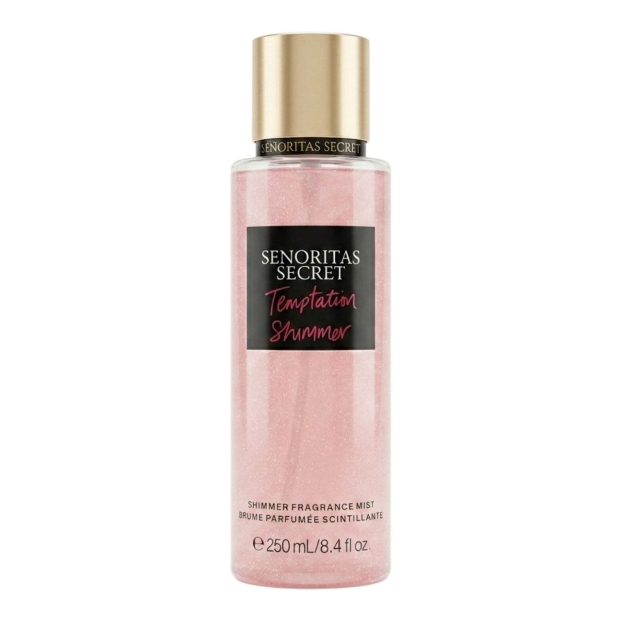 SPLASH SENORITAS SECRET TEMPTATION SHIMMER 250ML (M) (AROMA SIMILAR VICTORIAS SECRET TEMPTATION)