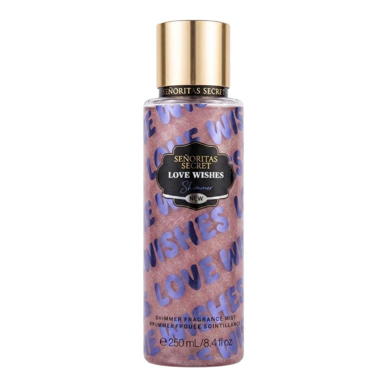 SPLASH SENORITAS SECRET LOVE WISHES SHIMMER 250ML (M) (AROMA SIMILAR VICTORIAS SECRET LOVE SPELL)