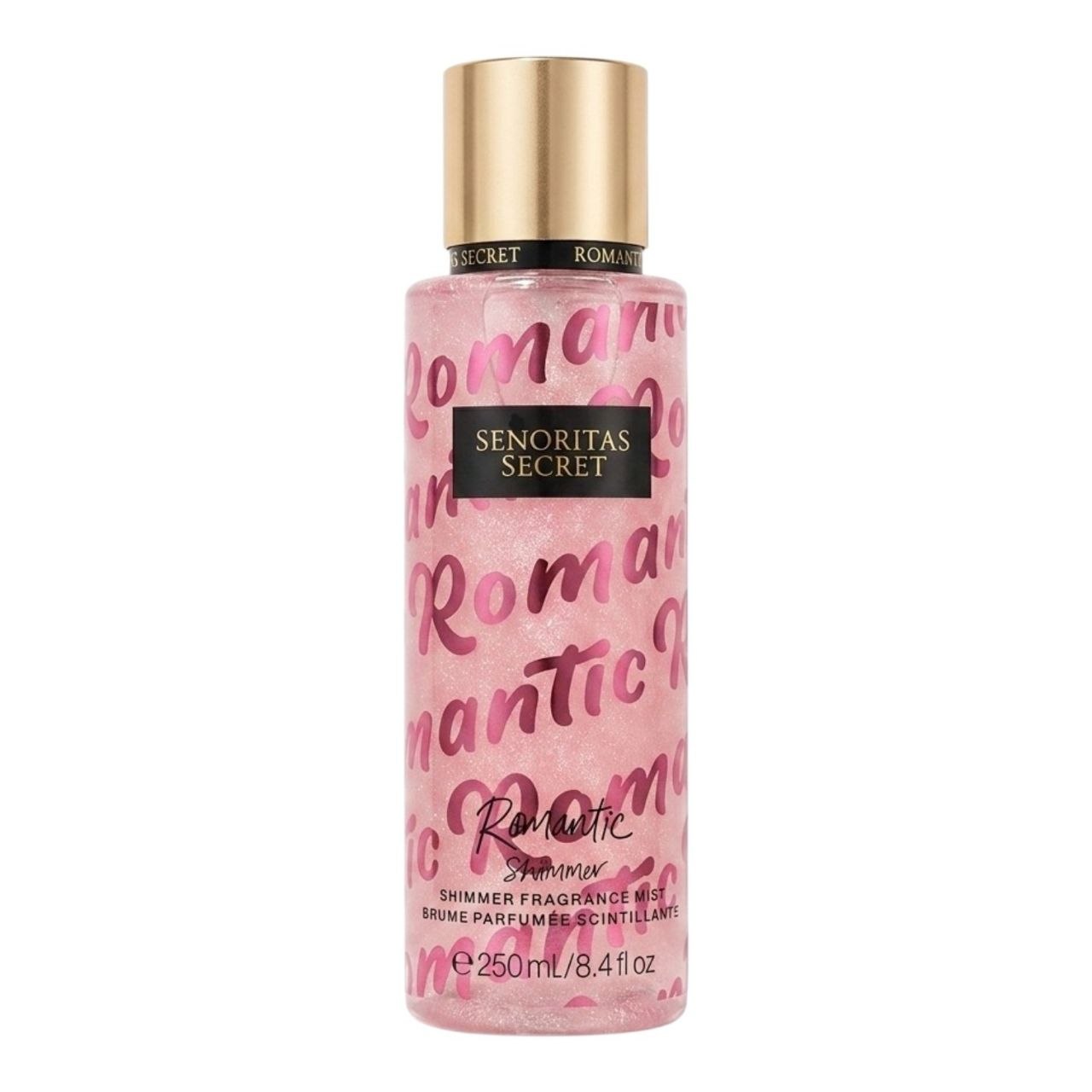 SPLASH SENORITAS SECRET ROMANTIC SHIMMER  250ML (M) (AROMA SIMILAR VICTORIAS SECRET ROMANTIC)
