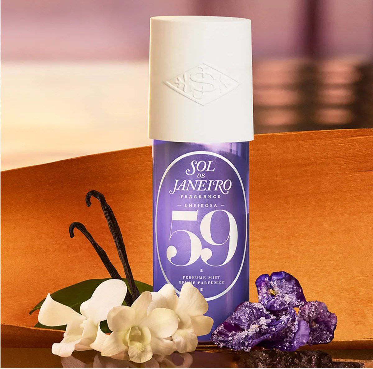 SPRAY PERFUMADO PARA EL CABELLO Y CUERPO CHEIROSA 59 SOL DE JANEIRO FRAGRANCE 90ML