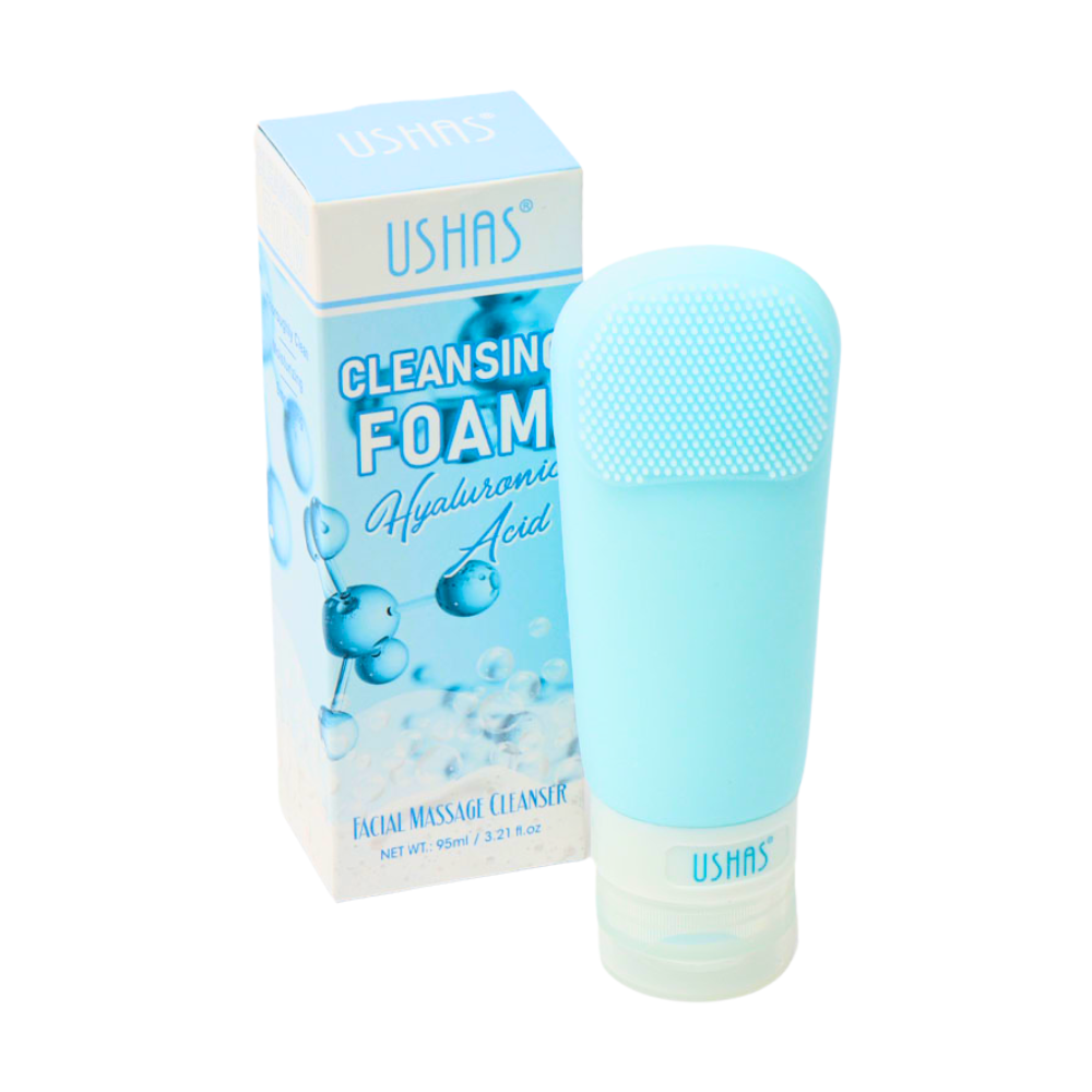 LIMPIADOR FACIAL EN ESPUMA CON ACIDO HIALURONICO USHAS 95ML