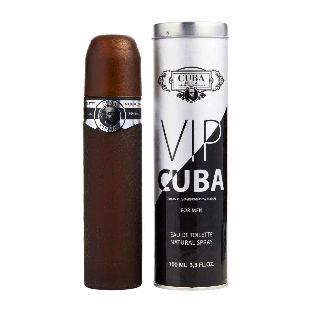 CUBA VIP  FOR MEN EDT 100ML (H)(DUPE DE  212 VIP CAROLINA HERRERA FOR MEN )