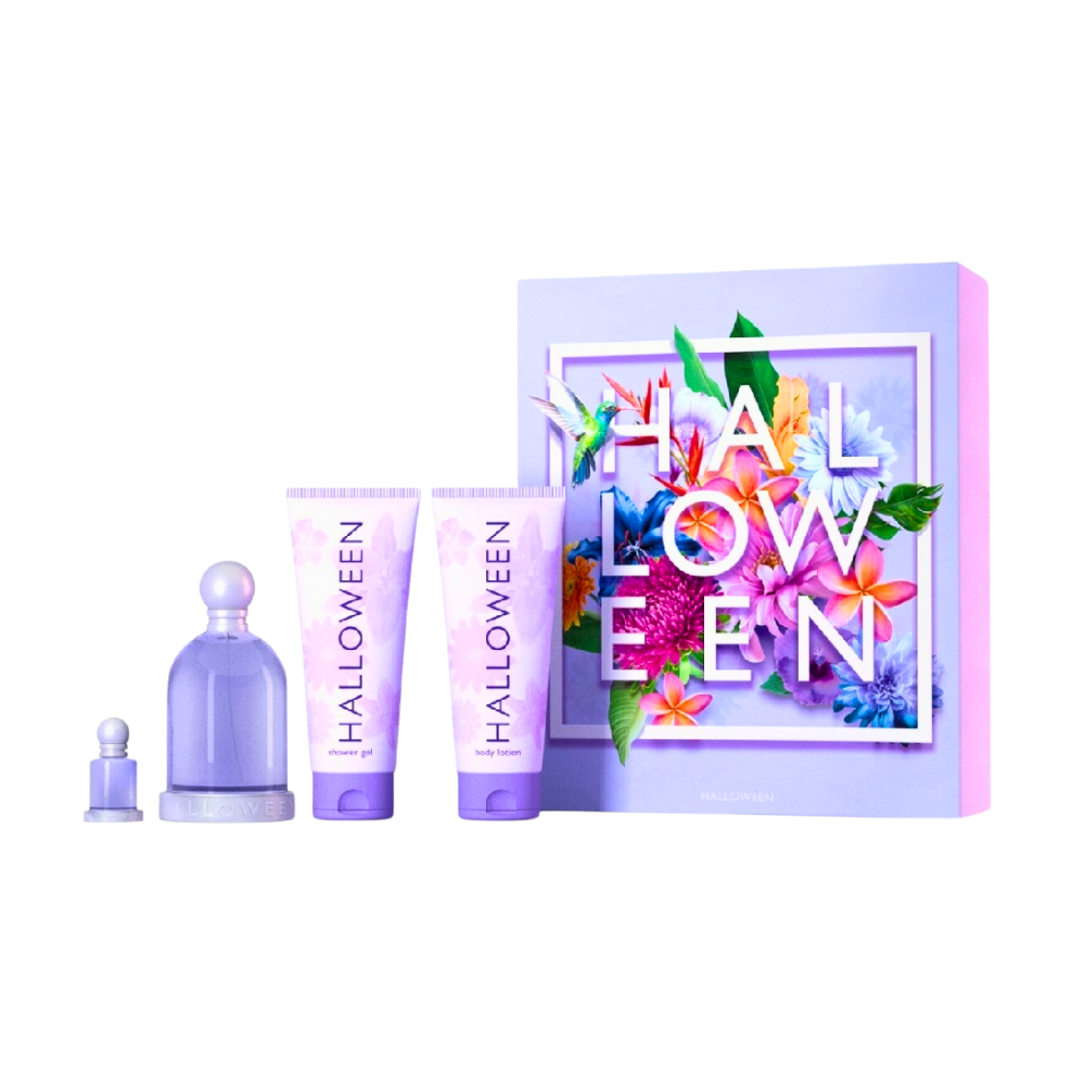 SET JESUS DEL POZO HALLOWEEN EDT 100ML EDT 4.5ML CREMA CORPORAL 100ML GEL DE DUCHA 100ML (M)