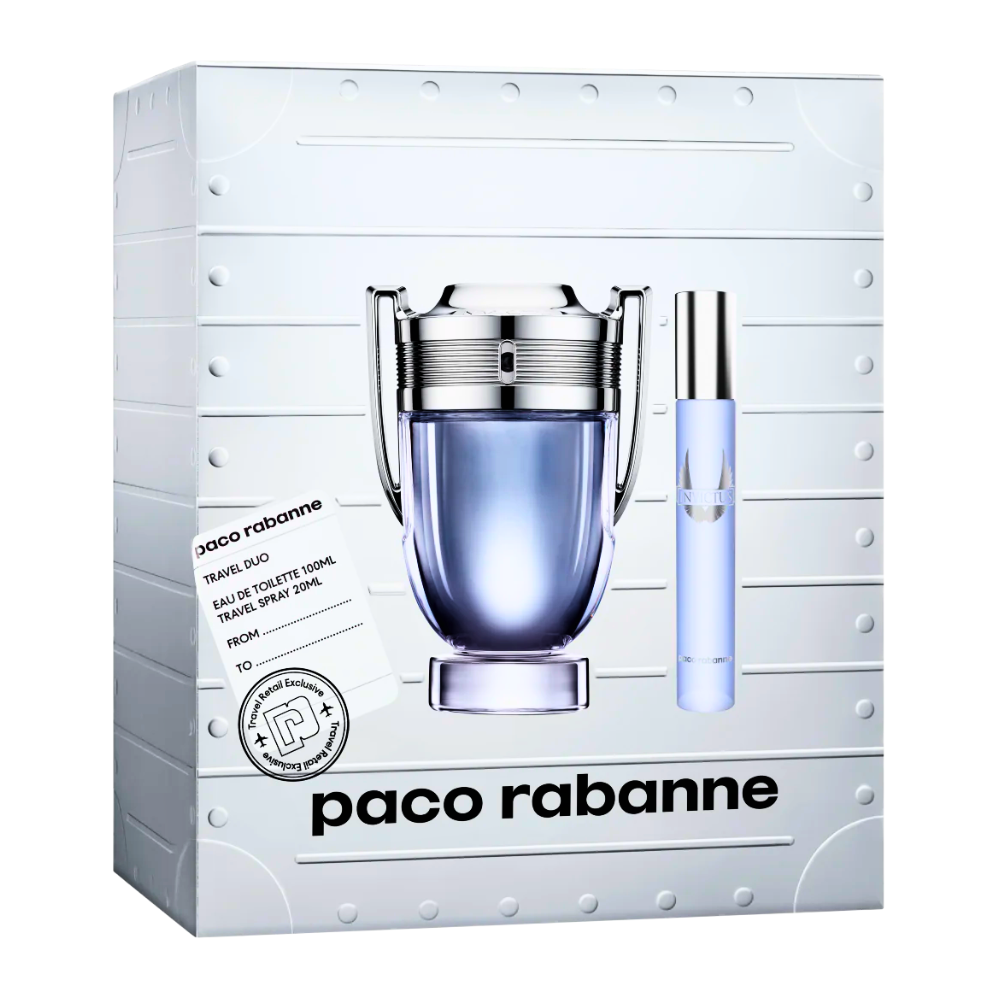 SET PACO RABANNE INVICTUS EDT 100ML, MINI EDT 20ML (H)