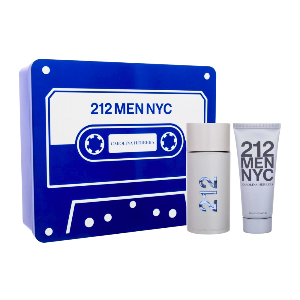 SET CAROLINA HERRERA 212 MEN NYC EDT 100ML GEL DE DUCHA 100ML (H)