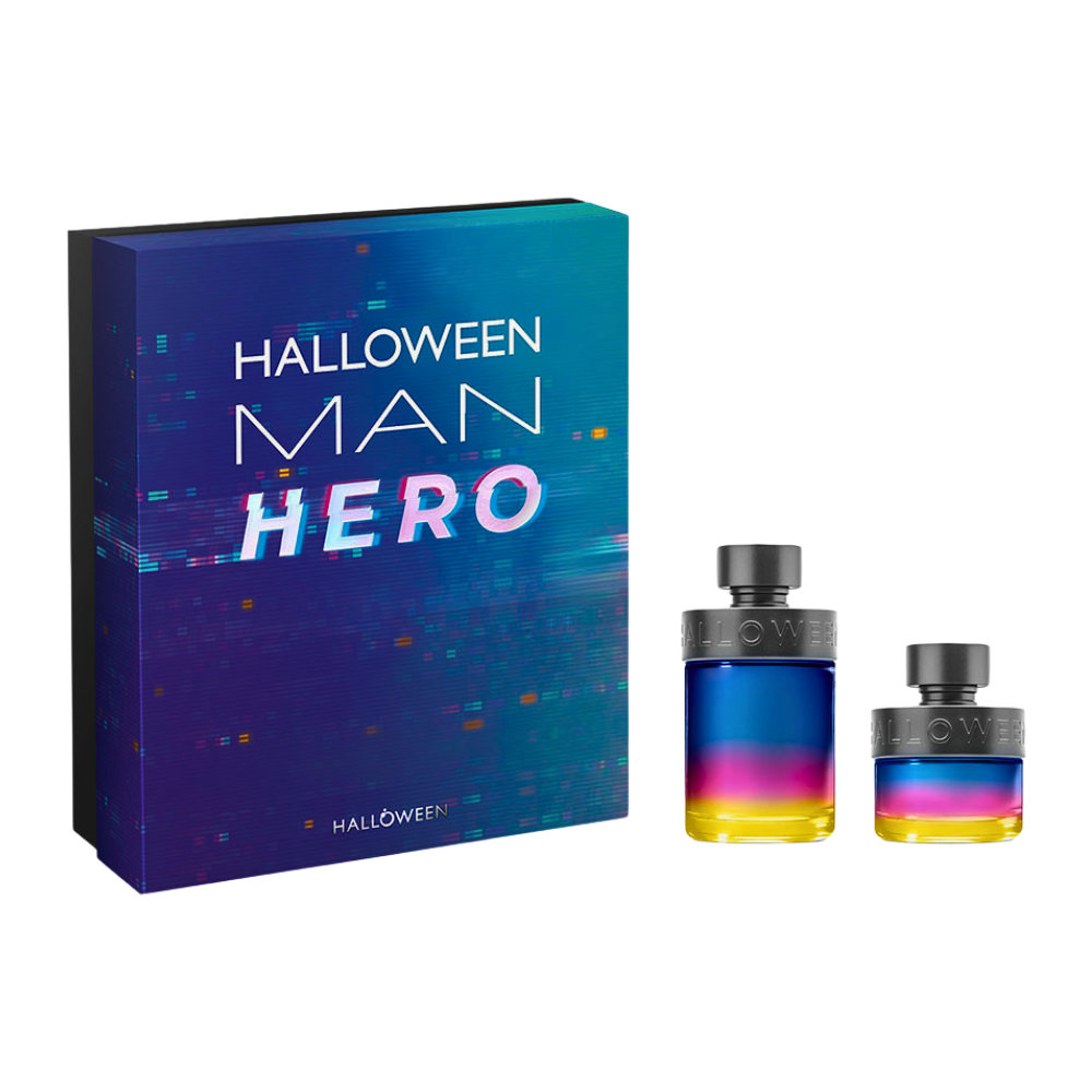 SET JESUS DEL POZO HALLOWEEN MAN HERO EDT 125ML EDT 50ML (H)