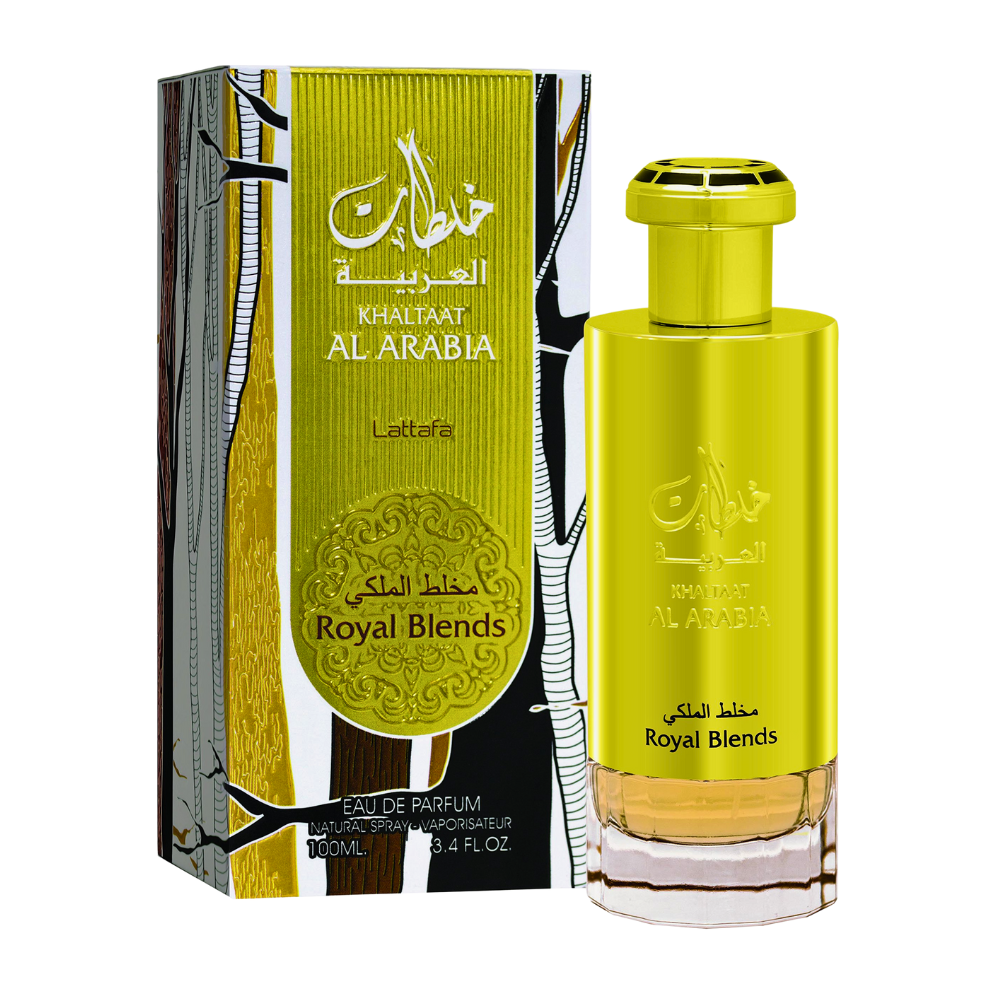 LATTAFA KHALTAAT AI ARABIA ROYAL BLENDS EDP 100ML (U) (DUPE BYREDO PULP EDP)