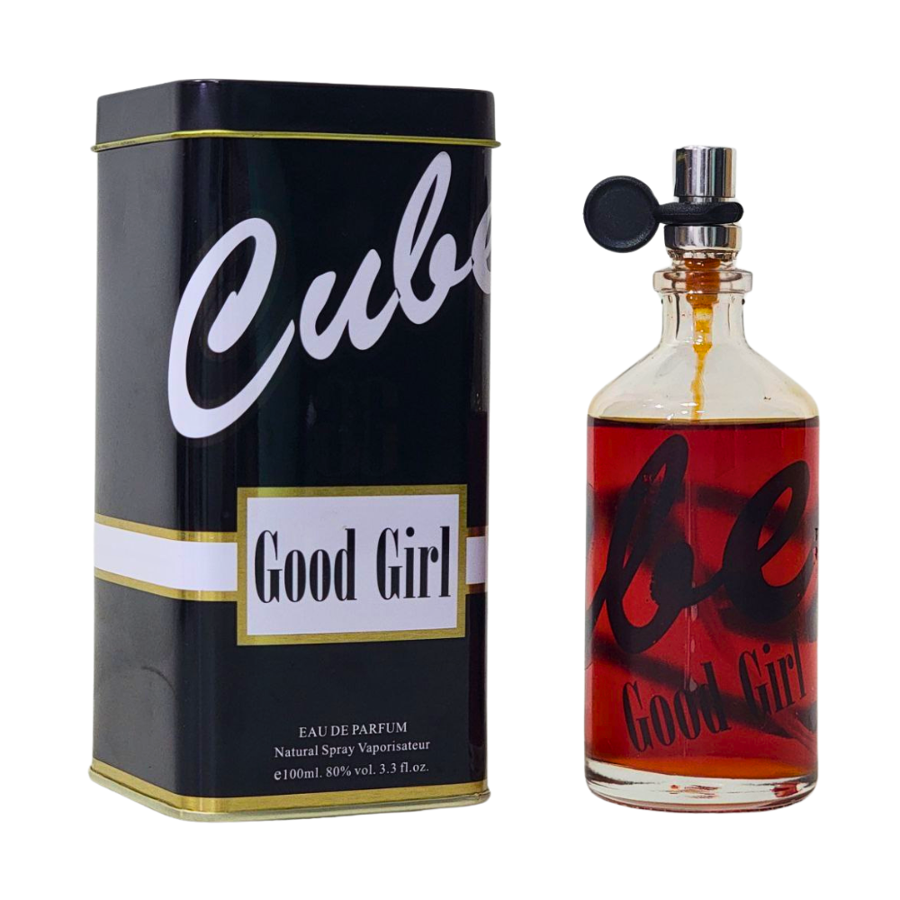 CUBE GOOD GIRL EDP 100ML (M) (AROMA SIMILAR CAROLINA HERRERA GOOD GIRL EDT)