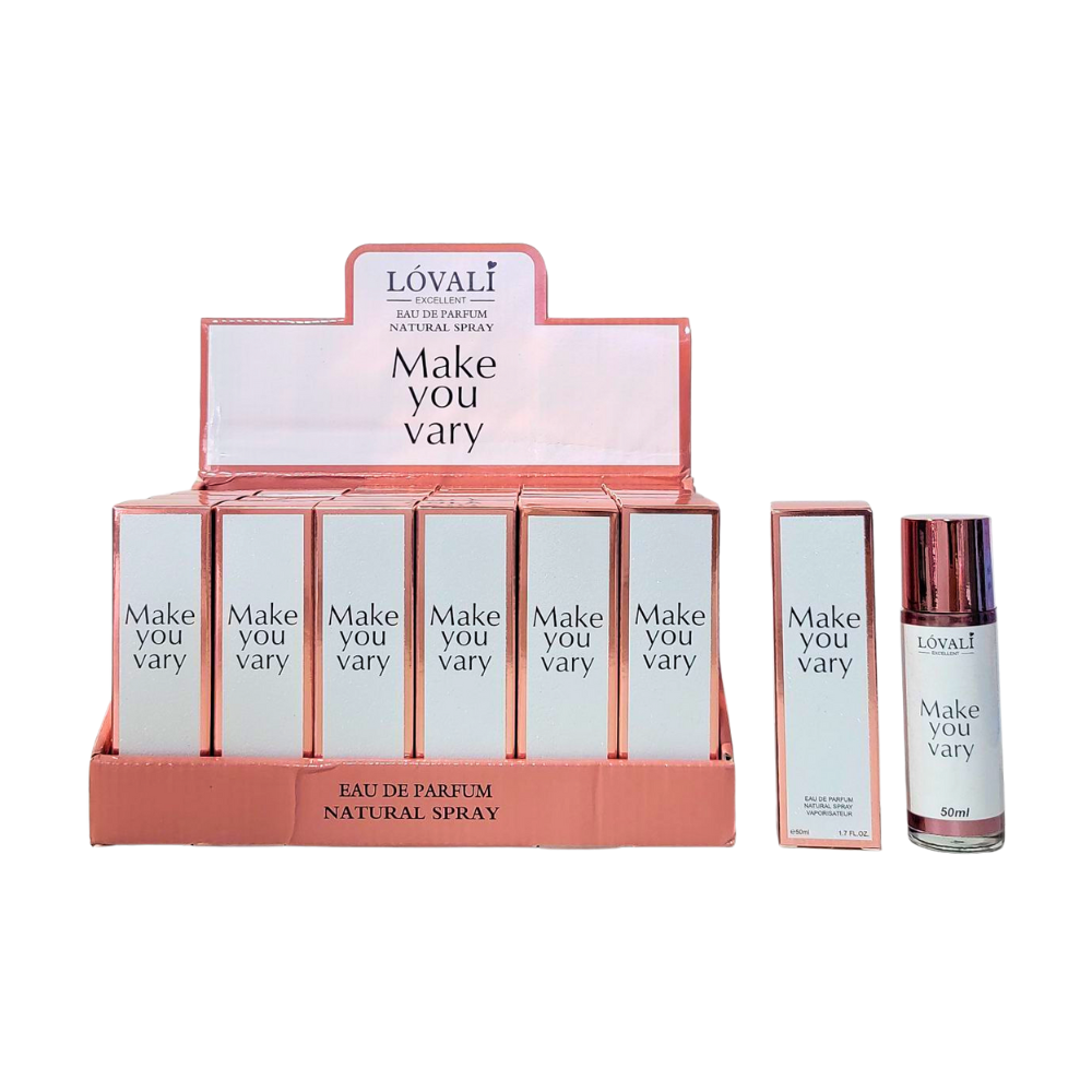 LOVALI MAKE YOU VARY EDP 50ML (M) (AROMA SIMILAR LANCOME LA VIE EST BELLE EDP)