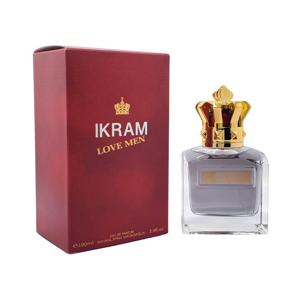 IKRAM LOVE MEN EDP 100ML (H) (AROMA SIMILAR JEAN PAUL GAULTIER SCANDAL POUR HOMME EDT)