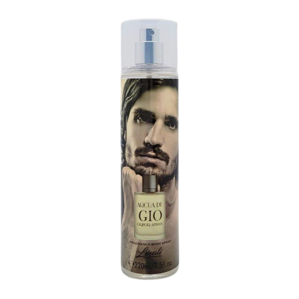 SPLASH LOVALI FRAGRANCES AQCUA DI GIO GIQRGIQ ARMAN 230ML (H)