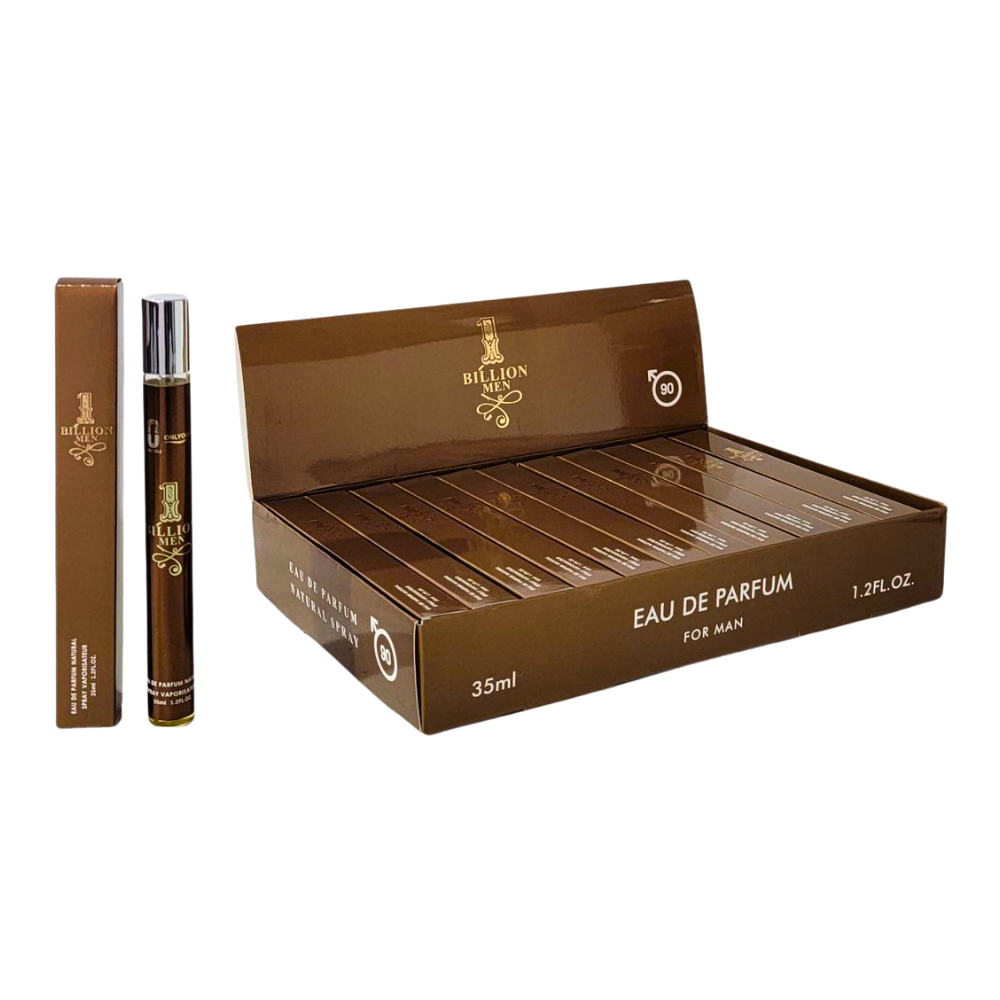 PERFUME EN TUBO PARA HOMBRE 1 BILLION MEN 90 EDP 35ML (H)