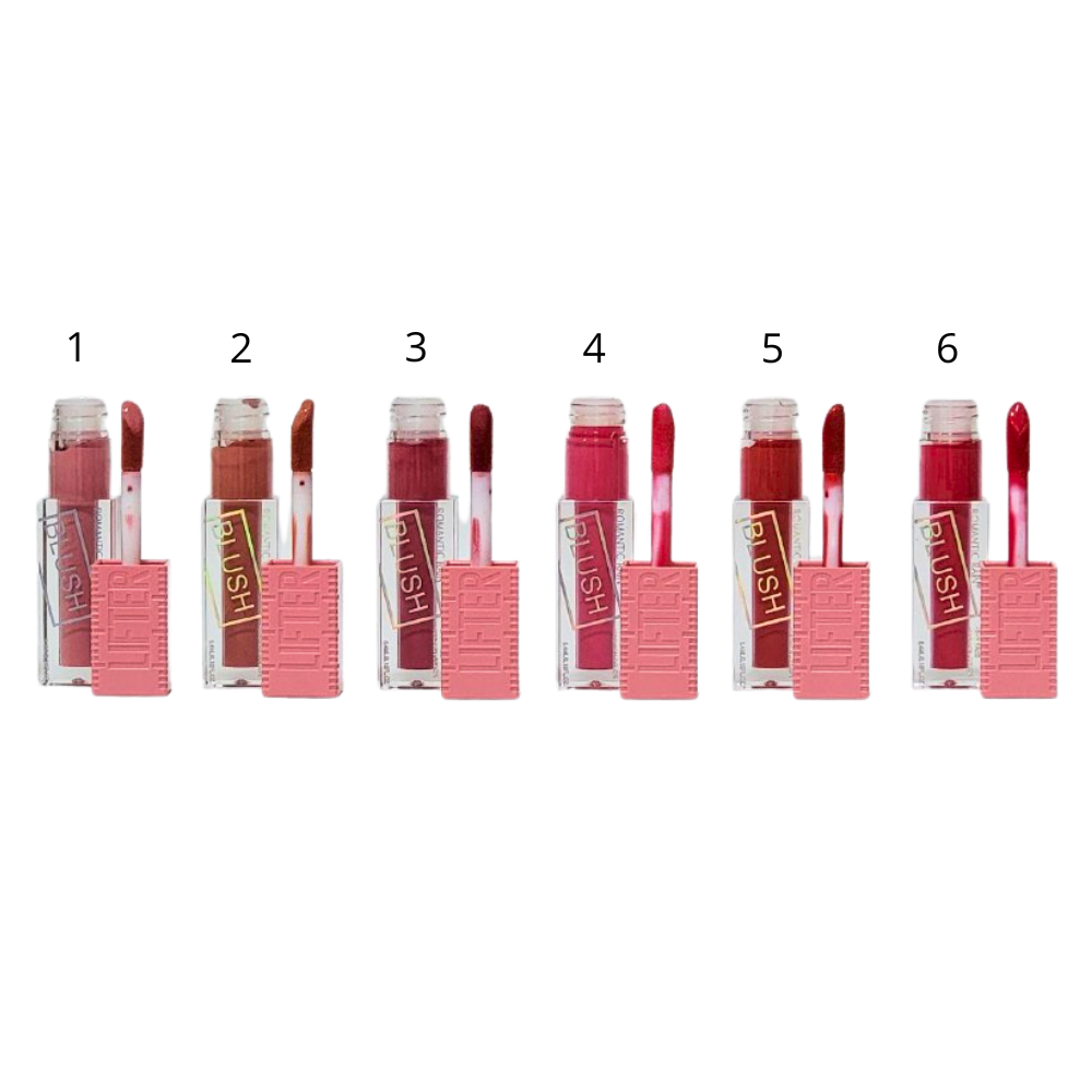 BLUSH LIQUIDO 6 TONOS LIFTER ROMANTIC RAIN 5.4ML (DUPE DE MAYBELLINE)