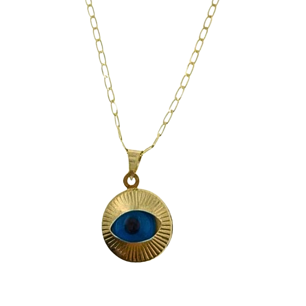 ODIJE404 FORMA DE OJO AZUL