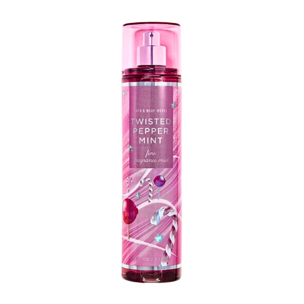 BATH & BODY WORKS SPLASH TWISTED PEPPER MINT 236ML (M)