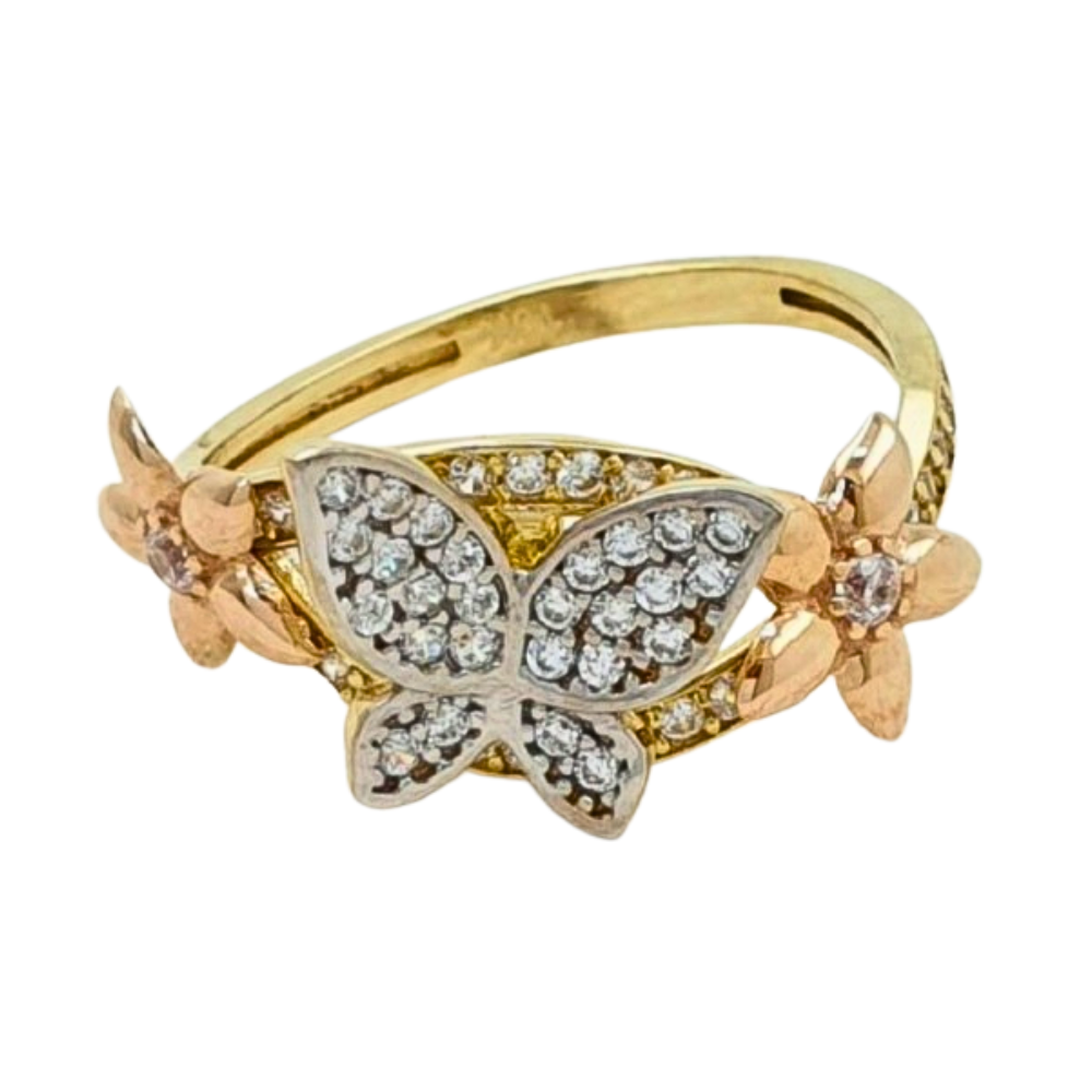 OANI685$6 FORMA MARIPOSA FLORES