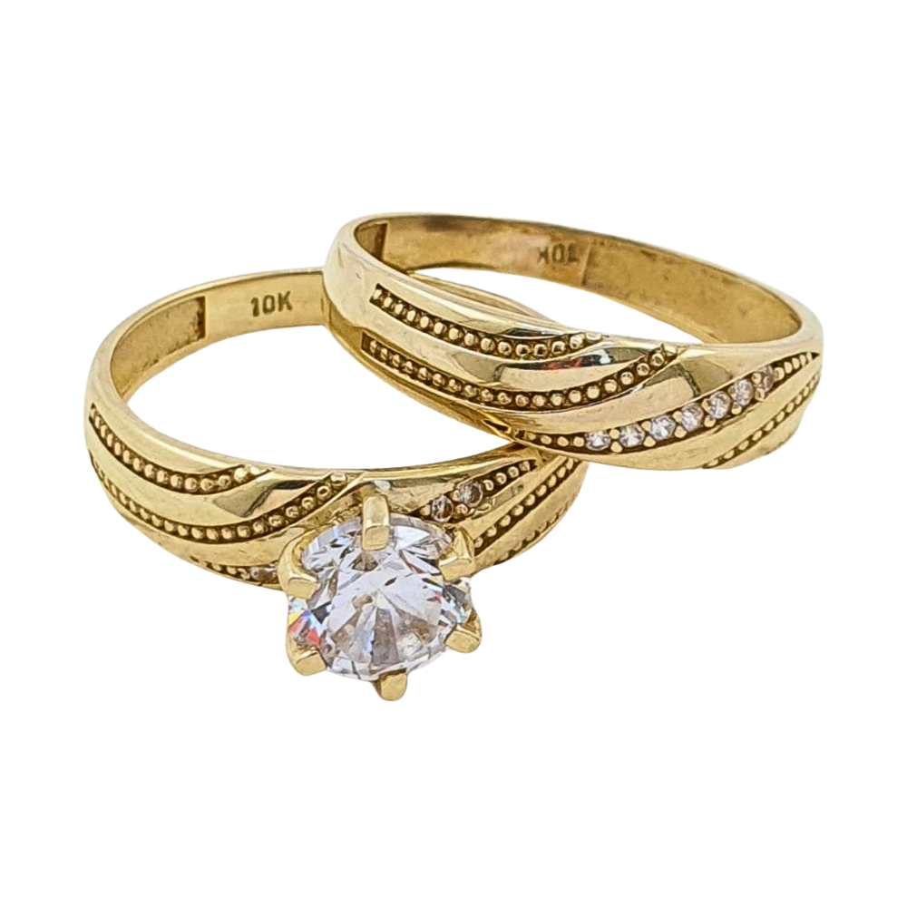 OANI501$8 FORMA ANILLO DE COMPROMISO CIRCON