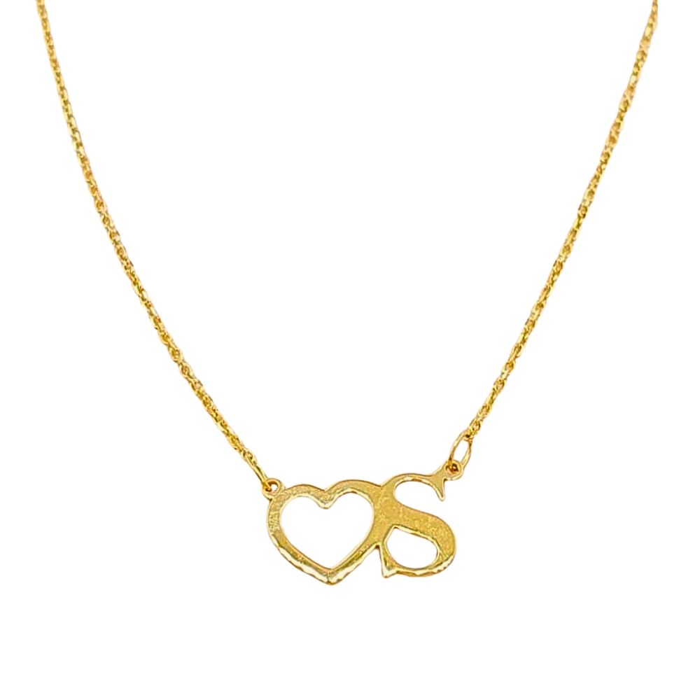 ODIJE575$S FORMA LETRA S Y CORAZON