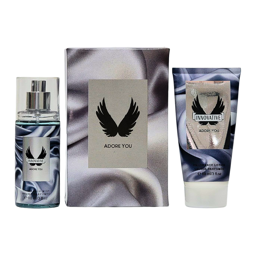 SET DE SPLASH PARA HOMBRE ADORE YOU INNOVATIVE SPLASH 88ML, BODY LOTION 88ML (H)