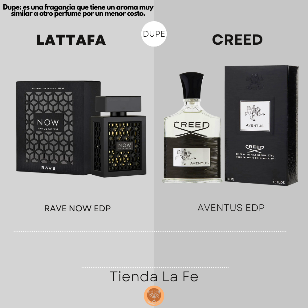 RAVE NOW EDP 100ML (H) (DUPE CREED AVENTUS EDP)