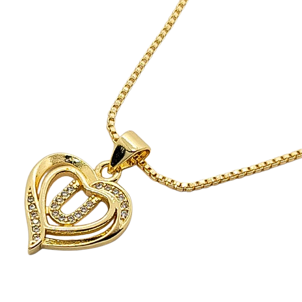 EGARGA1466 FORMA LETRA U CORAZON