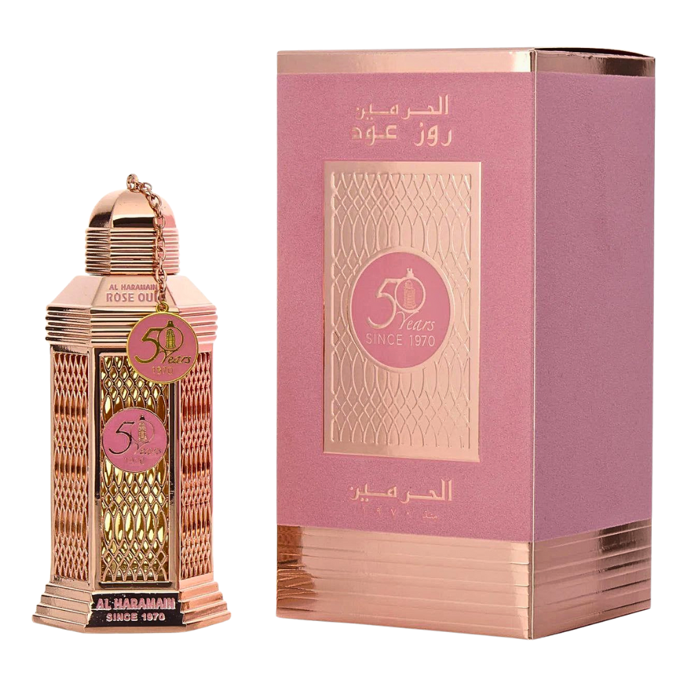 AL HARAMAIN 50 YEARS ROSE OUD EDP 100ML (U) (DUPE CREED ROYAL OUD EDP)