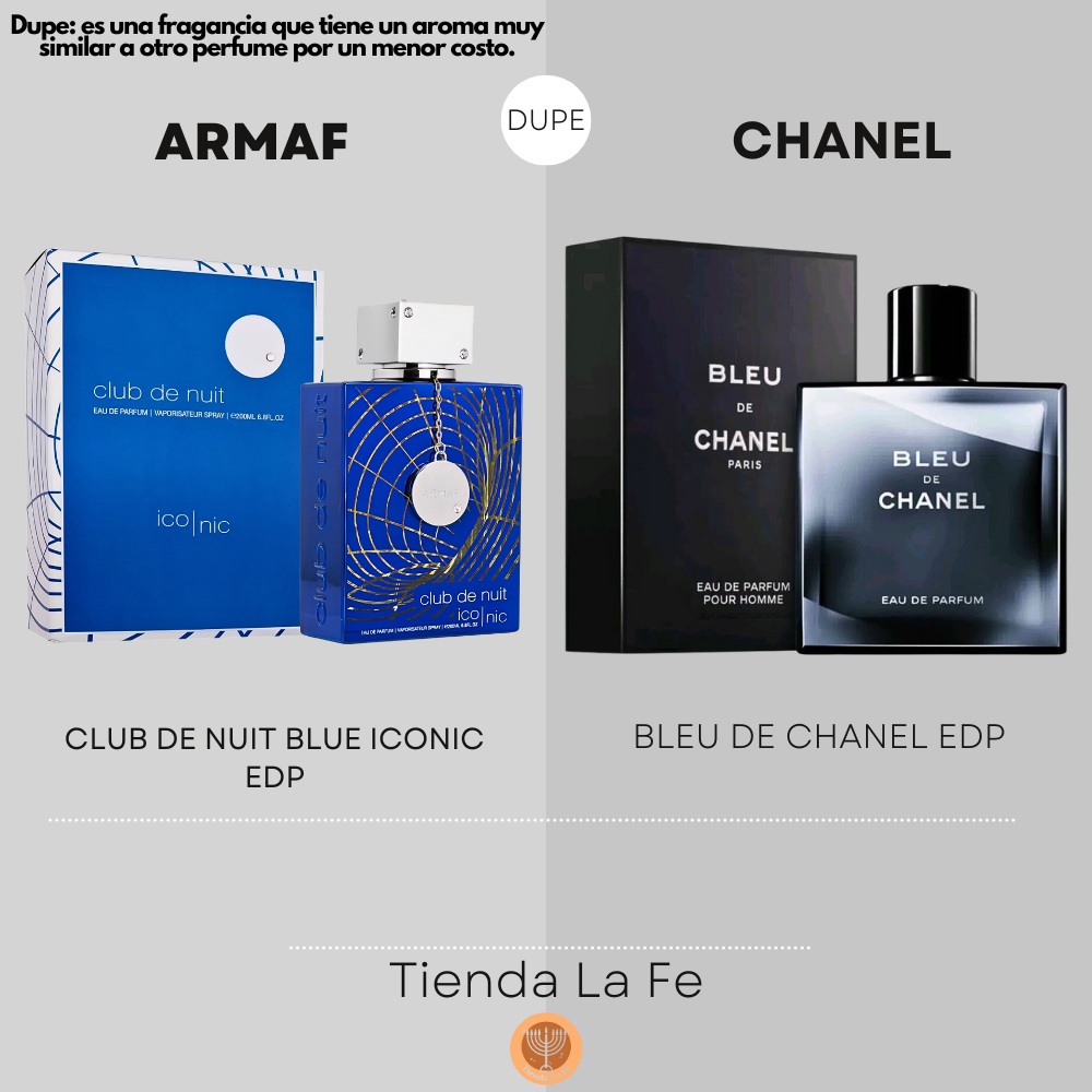 ARMAF CLUB DE NUIT BLUE ICONIC EDP 200ML (H) (DUPE CHANEL BLEU DE CHANEL EDP)