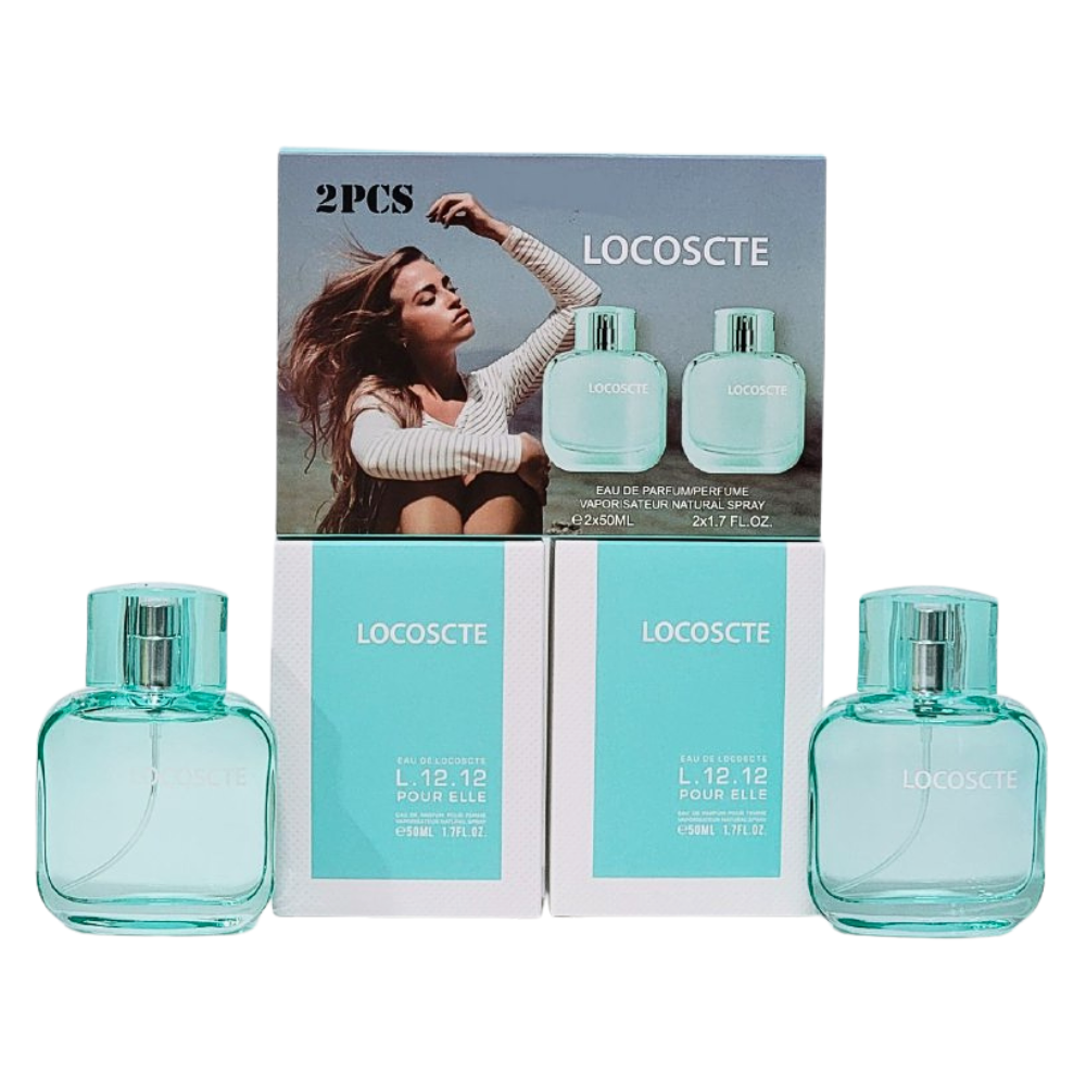 SET LOCOSCTE POUR ELLE EDP 50MLX2 (M)
