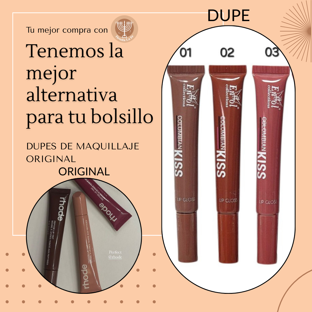 BRILLO LABIAL TEXTURA DENSA ACABADO RADIANTE ENGOL COLLECTIONS 13ML (DUPE DE RHODE)
