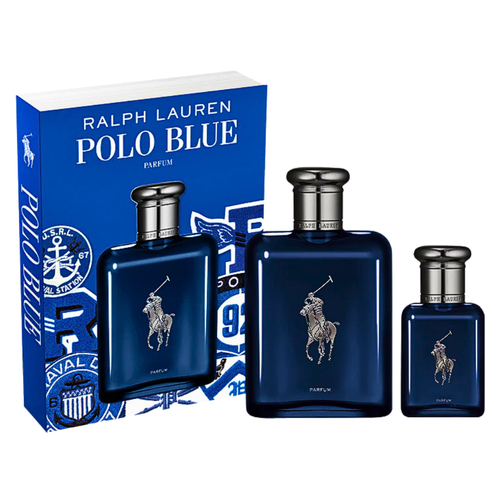 SET RALPH LAUREN POLO BLUE PARFUM 125ML PARFUM 40ML (H)