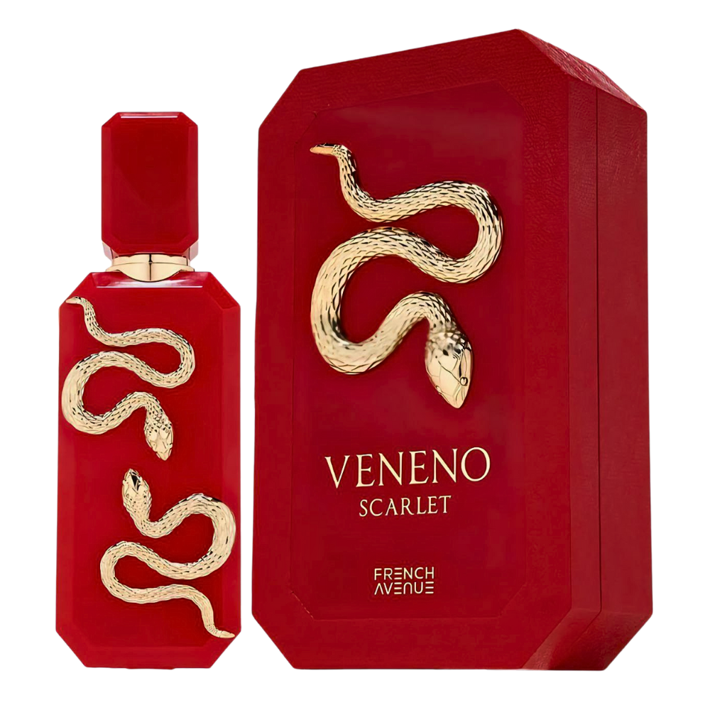 FRAGRANCE WORLD FRENCH AVENUE VENENO SCARLET EDP 100ML (U) (DUPE STEPHANE HUMBERT LUCAS 777 VENOM INCARNAT EDP)