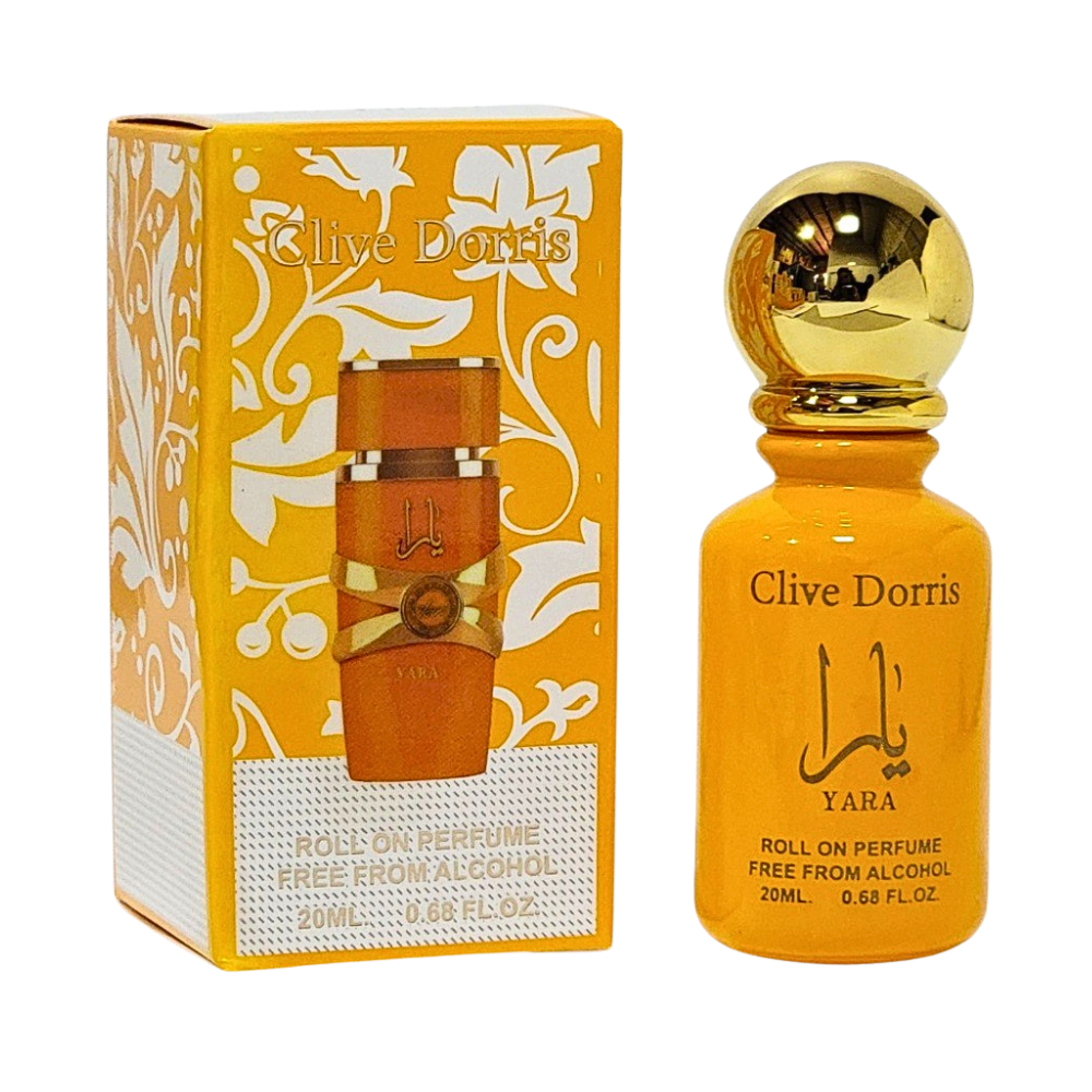 CLIVE DORRIS MINI PERFUME YARA TOUS 20ML (M) (AROMA SIMILAR LATTAFA YARA TOUS EDP)
