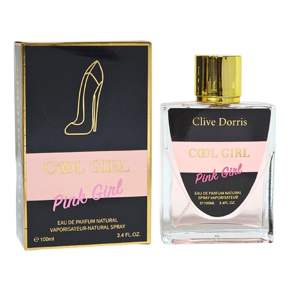 COOL GIRL PINK GIRL CLIVE DORRIS EDP 100ML (M) (AROMA SIMILAR CAROLINA HERRERA GOOD GIRL EDP)