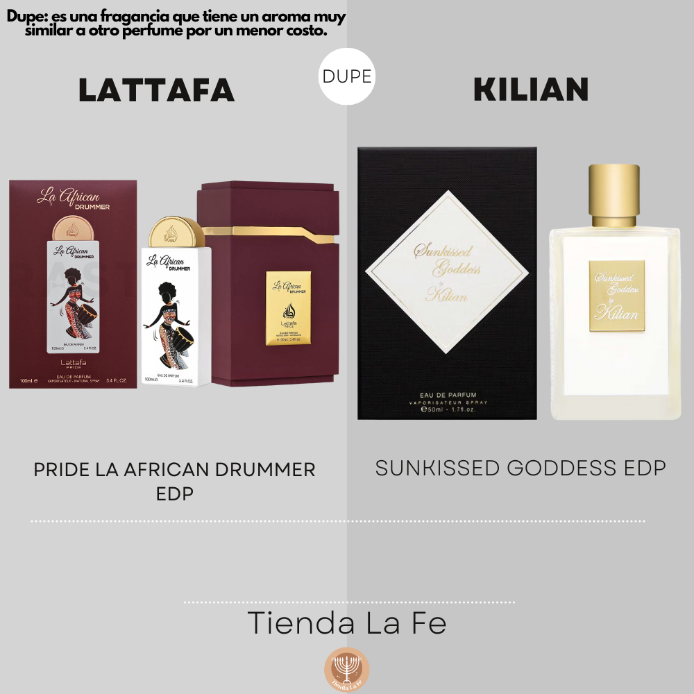 LATTAFA PRIDE LA AFRICAN DRUMMER EDP 100ML (U) (DUPE KILIAN SUNKISSED GODDESS EDP)